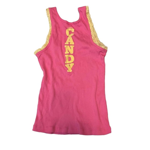 la senza candy tank top with lace trim - Picture 2 of 3